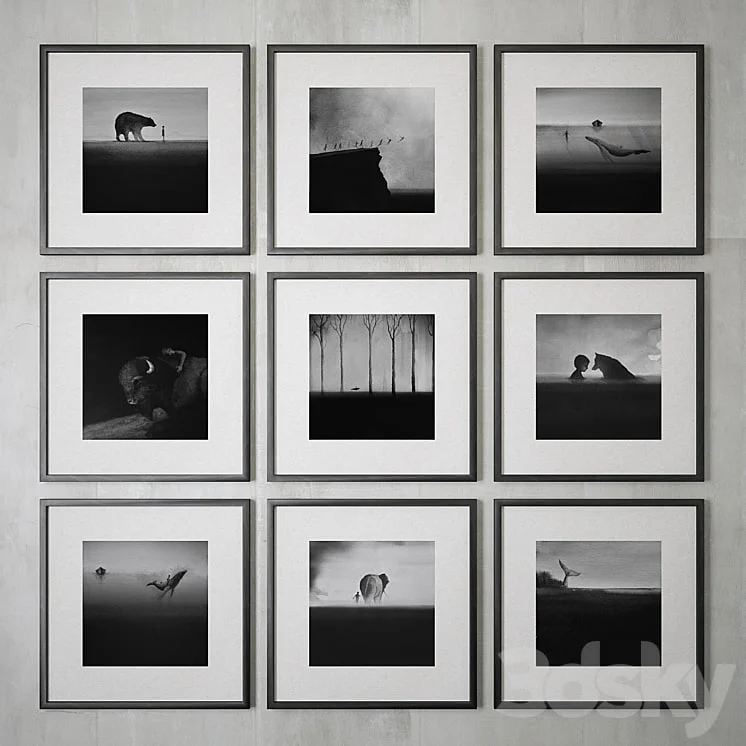 Watercolor paintings